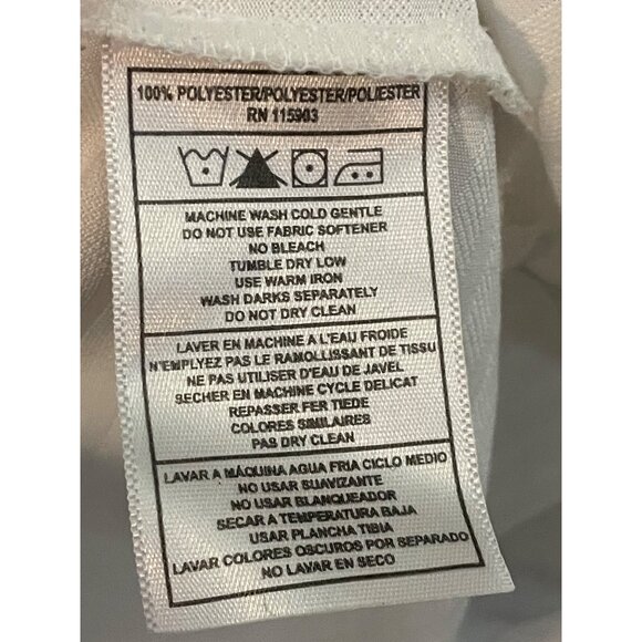 Bermuda Sands 4XL White Polo Shirt Short Sleeve #V-5-21-10 - Picture 3 of 7